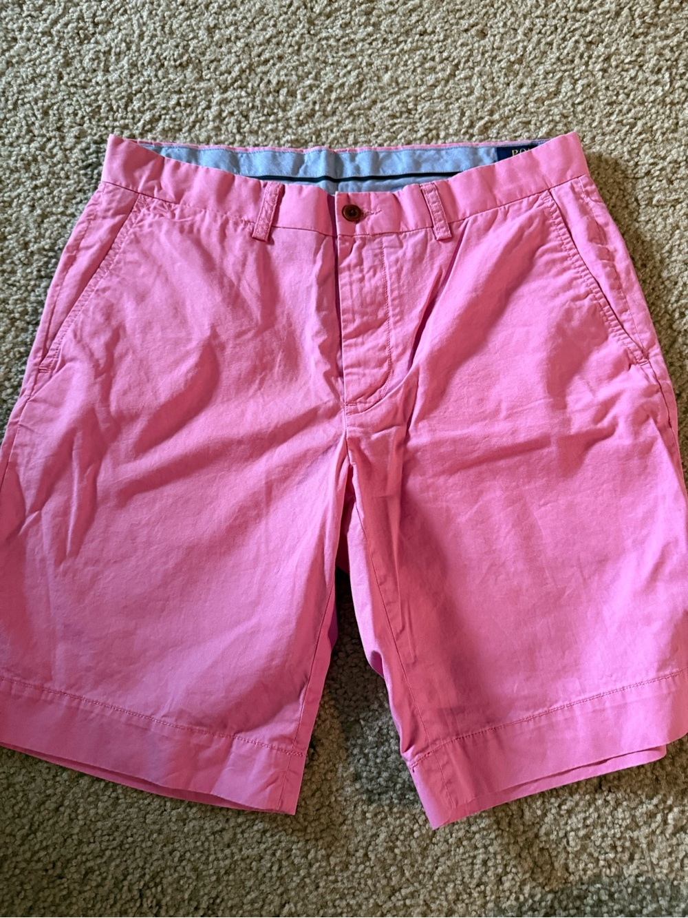 Polo Ralph Lauren Men's Chino Shorts - 60/40 Pima Cotton Blend - EUC